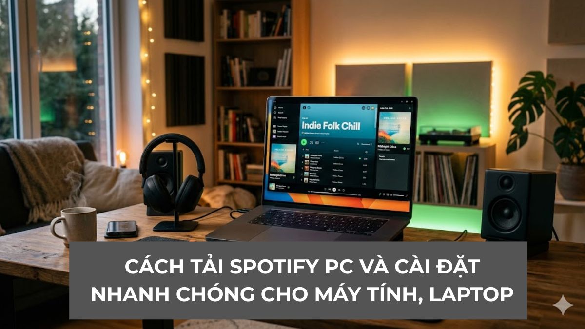 Cách tải Spotify PC và cài đặt nhanh chóng cho máy tính, laptop